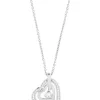 JETTE Halsketten + Collier-HEARTS Halskette Zirkonia S.88601289NL