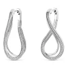 JETTE Ohrschmuck-INFINITY Creolen Silber gedreht S.88336097NL