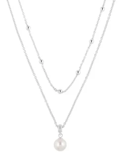 JETTE Halsketten + Collier-JOY Halskette doppel Perle S.88601688NL