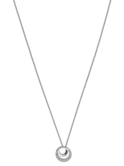 JETTE Halsketten + Collier-LOOP Kette Silber Zirkonia S.87745422NL
