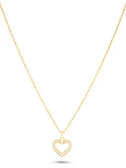 JETTE Halsketten + Collier-SACRED HEART Halskette Herz goldf. S.88340141NL
