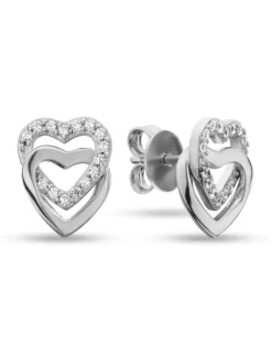 JETTE Ohrschmuck-SWING HEART Ohrstecker Silber S.88184769NL