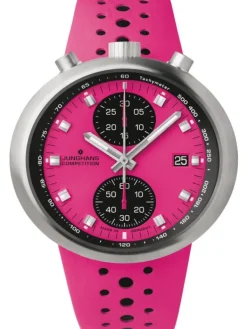 JUNGHANS Herrenuhren-1972 Competition Edition Tick Pink Lmt. 100 27/4406.00