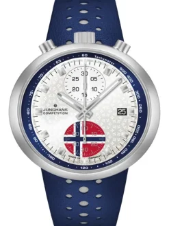 JUNGHANS Herrenuhren-1972 Competition FIS Edition Trondheim limitiert 27/4507.00