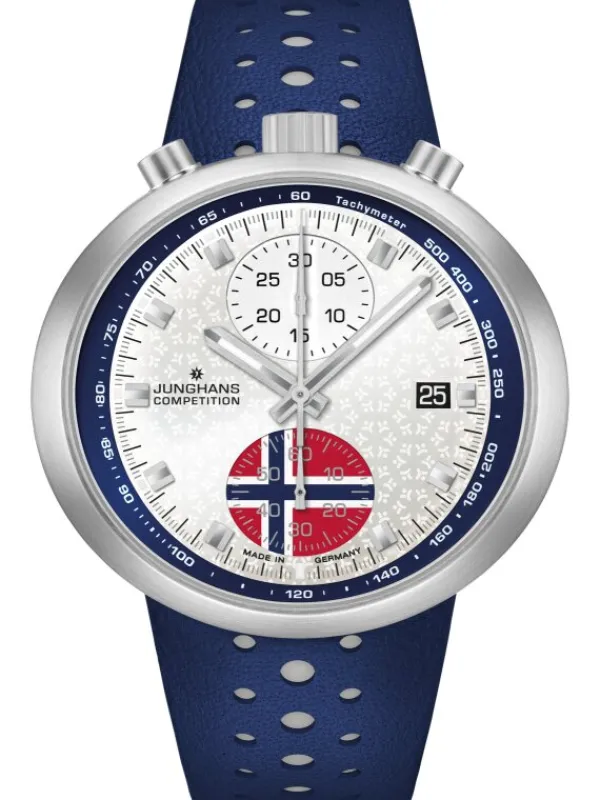 JUNGHANS Herrenuhren-1972 Competition FIS Edition Trondheim limitiert 27/4507.00