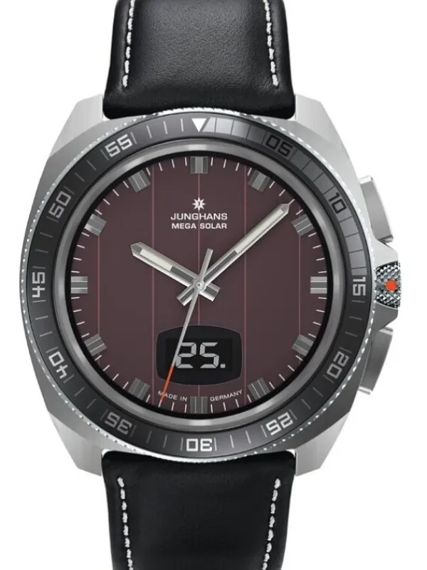 JUNGHANS Herrenuhren-1972 Mega Solar 056/4210.00