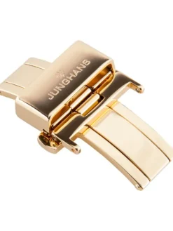 JUNGHANS Schließen-Faltschließe 18 mm goldf. poliert 42555-0228