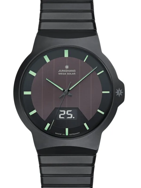 JUNGHANS Herrenuhren-Force Mega Solar 018/1938.44