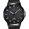 JUNGHANS Herrenuhren-Force Mega Solar, Kautschukband schwarz 018/1000.00