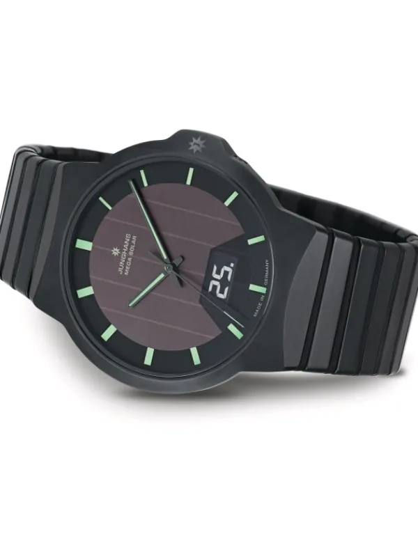 JUNGHANS Herrenuhren-Force Mega Solar 018/1938.44