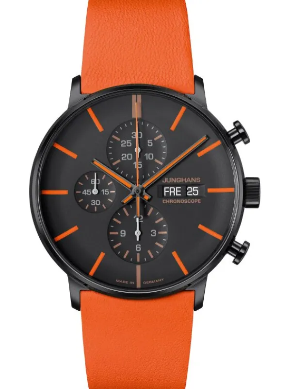 JUNGHANS Herrenuhren-FORM A Chronoscope 27/4370.00