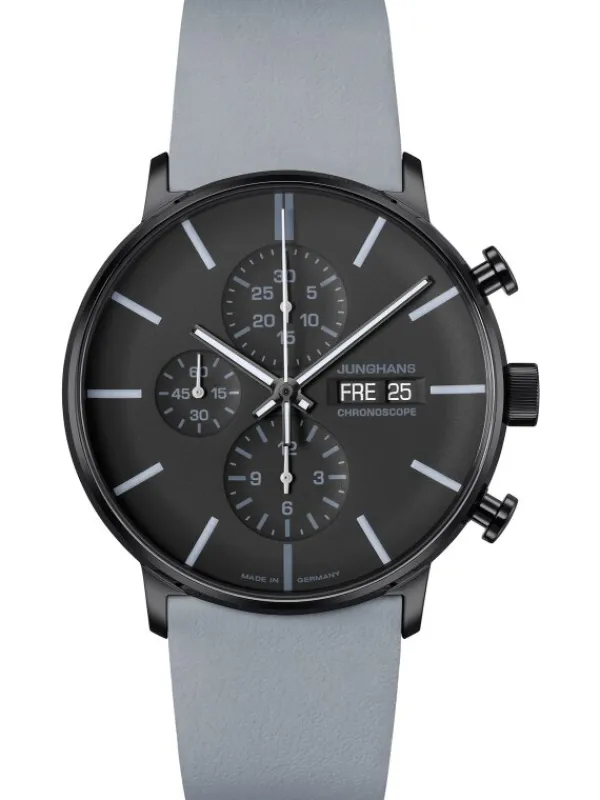 JUNGHANS Herrenuhren-FORM A Chronoscope 27/4371.00