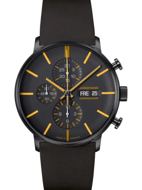 JUNGHANS Herrenuhren-FORM A Chronoscope 27/4372.02