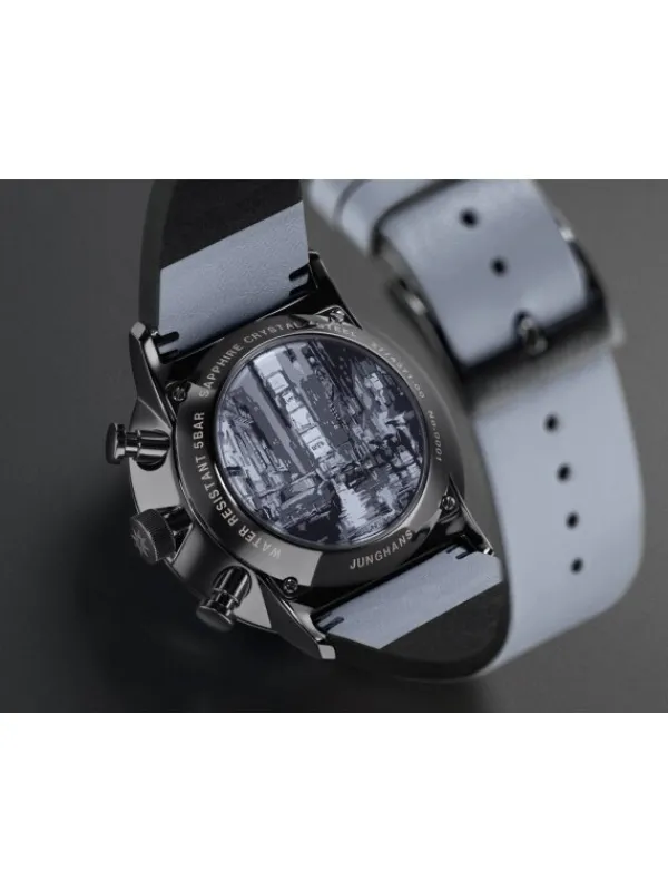 JUNGHANS Herrenuhren-FORM A Chronoscope 27/4371.00