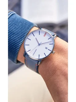 JUNGHANS Herrenuhren | Damenuhren-FORM Quarz Blau 41/4481.00