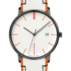JUNGHANS Herrenuhren-FORM Quarz Weiß 41/4480.00