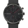 JUNGHANS Herrenuhren-max bill Chronoscope Bauhaus 27/4409.02