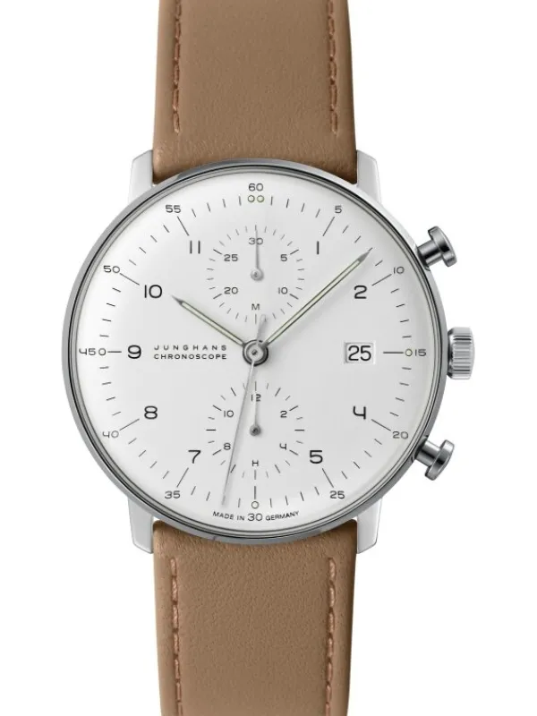 JUNGHANS Herrenuhren-max bill Chronoscope Saphir 27/4502.02