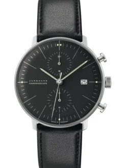 JUNGHANS Herrenuhren-max bill Chronoscope Saphir 27/4601.02