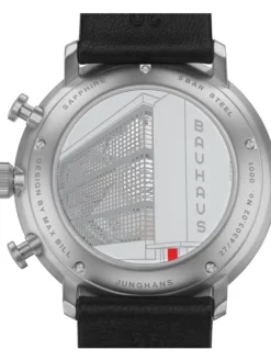 JUNGHANS Herrenuhren-max bill Chronoscope Bauhaus 27/4303.02