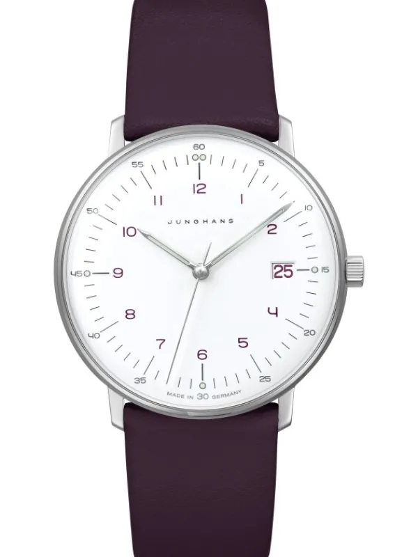 JUNGHANS Damenuhren-max bill Damen Berrenrot 47/4558.02