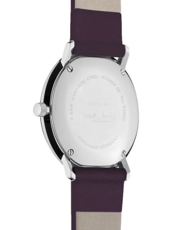 JUNGHANS Damenuhren-max bill Damen Berrenrot 47/4558.02