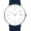 JUNGHANS Damenuhren-max bill Damen Dunkelblau 47/4556.02