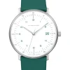 JUNGHANS Damenuhren-max bill Damen Grün 47/4557.02