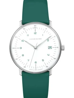 JUNGHANS Damenuhren-max bill Damen Grün 47/4557.02