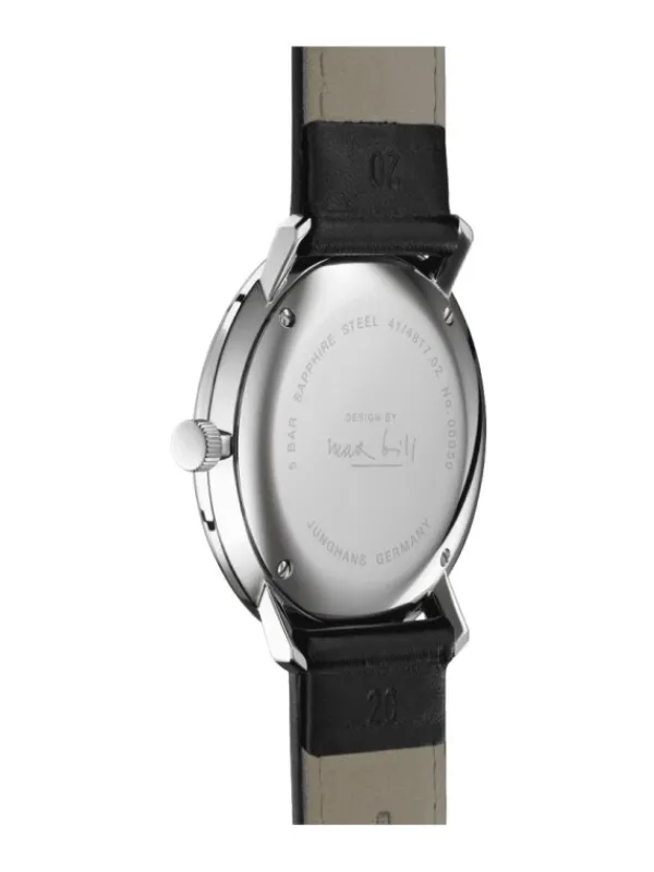 JUNGHANS Herrenuhren | Damenuhren-max bill Quarz Saphir 41/4817.02