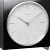 JUNGHANS Wecker + Co.-max bill Tischuhr schwarz 383/2202