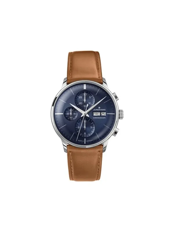 JUNGHANS Herrenuhren-Meister Chronoscope Saphir 27/4526.02