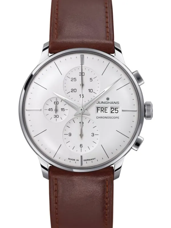 JUNGHANS Herrenuhren-Meister Chronoscope Saphir 27/4120.02