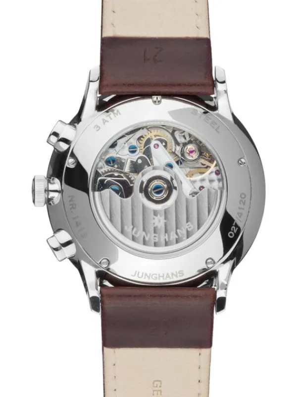 JUNGHANS Herrenuhren-Meister Chronoscope Saphir 27/4120.02