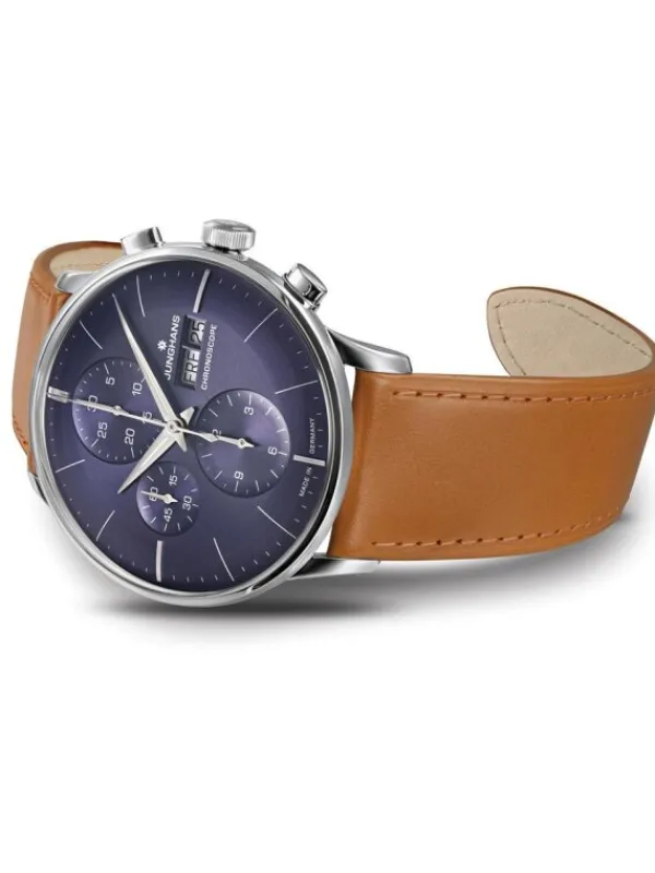 JUNGHANS Herrenuhren-Meister Chronoscope Saphir 27/4526.02