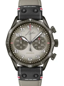 JUNGHANS Herrenuhren-Meister Pilot Chronoscope Desert 27/3398.00