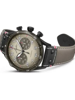 JUNGHANS Herrenuhren-Meister Pilot Chronoscope Desert 27/3398.00