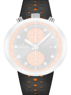 JUNGHANS Uhrenarmbänder-Original Band für 1972 - Spezialanstoß 42050-6912