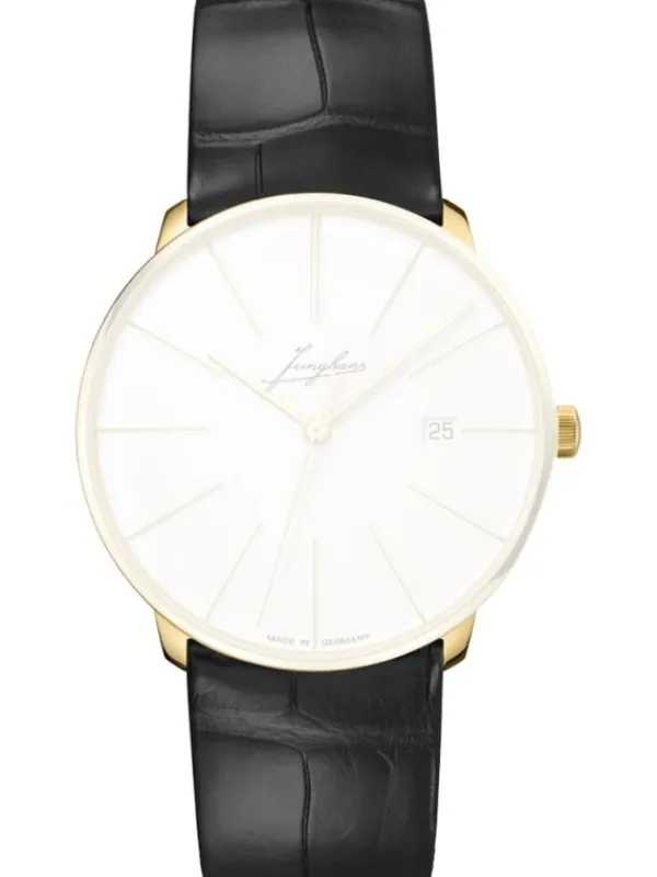 JUNGHANS Uhrenarmbänder-Original Band für Meister fein - 21 mm 42050-6864