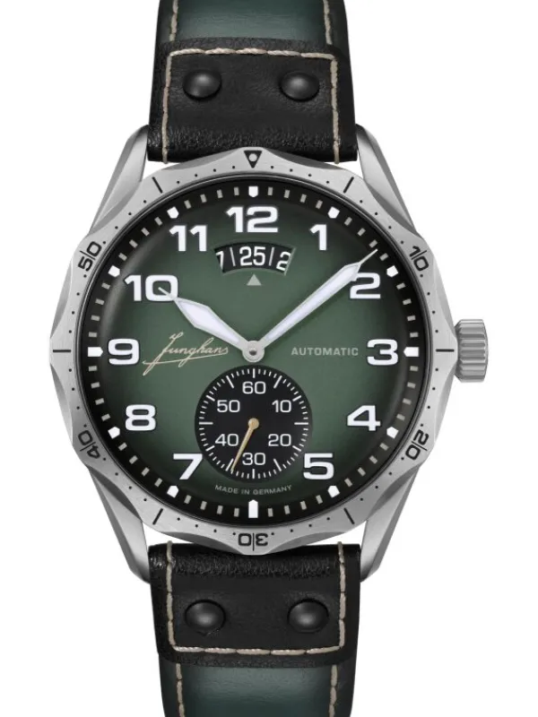 JUNGHANS Herrenuhren-Pilot Automatic 27/4495.00