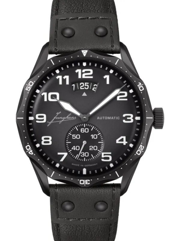 JUNGHANS Herrenuhren-Pilot Automatic 27/4491.00
