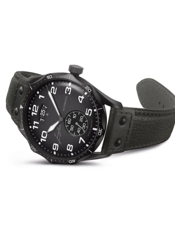 JUNGHANS Herrenuhren-Pilot Automatic 27/4491.00