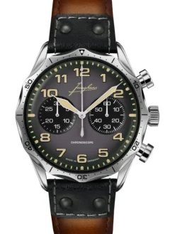 JUNGHANS Herrenuhren-Pilot Chronoscope 27/3493.00