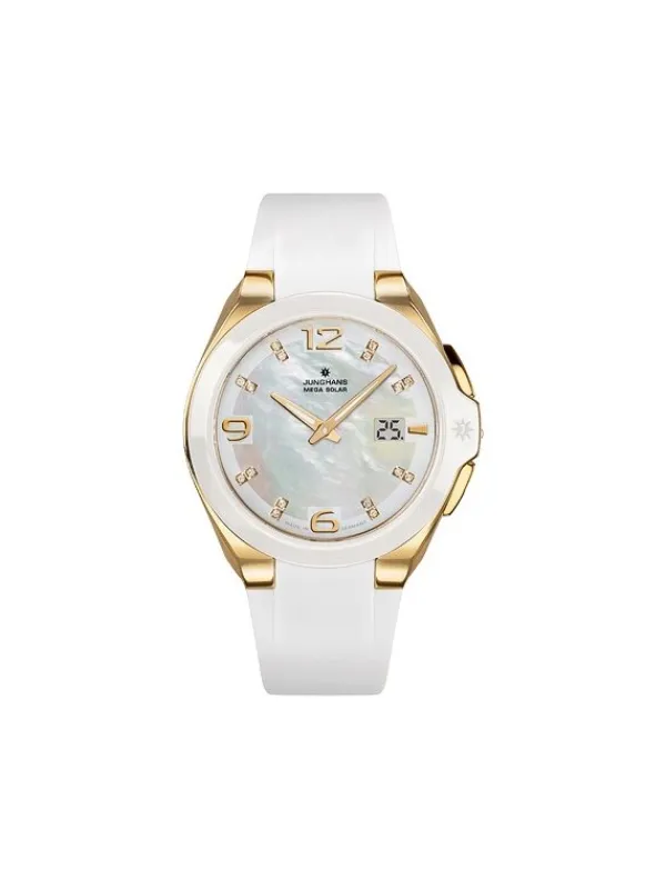 JUNGHANS Damenuhren-Spektrum Damen Mega Solar limited Edition 2025 015/1506.00