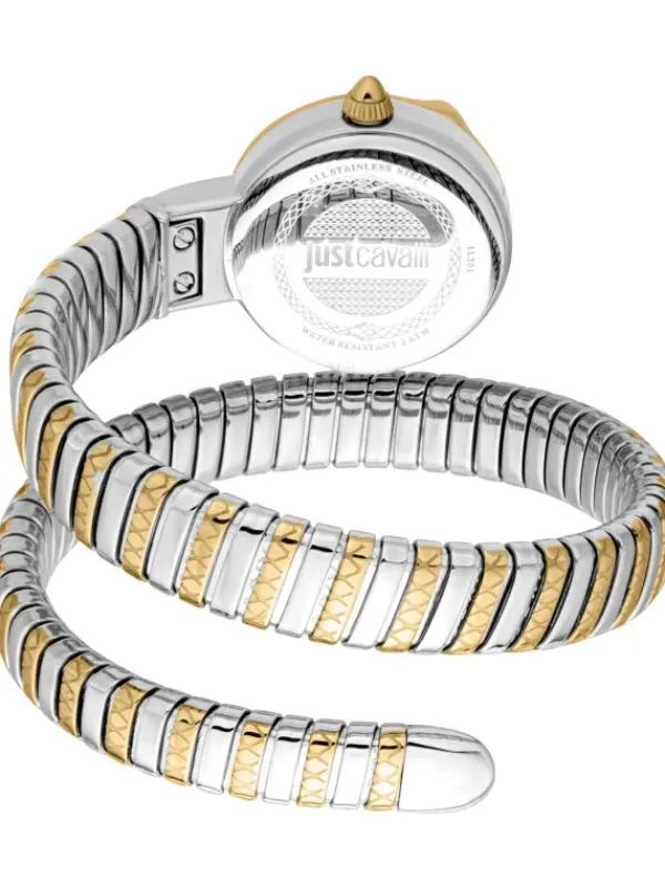 Just Cavalli Damenuhren-Cerchio snake bicolor JC1L301M0065