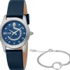 Just Cavalli Damenuhren-Eterna Set Blau JC1L359L0015