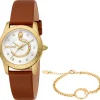 Just Cavalli Damenuhren-Eterna Set goldf. Braun JC1L359L0025