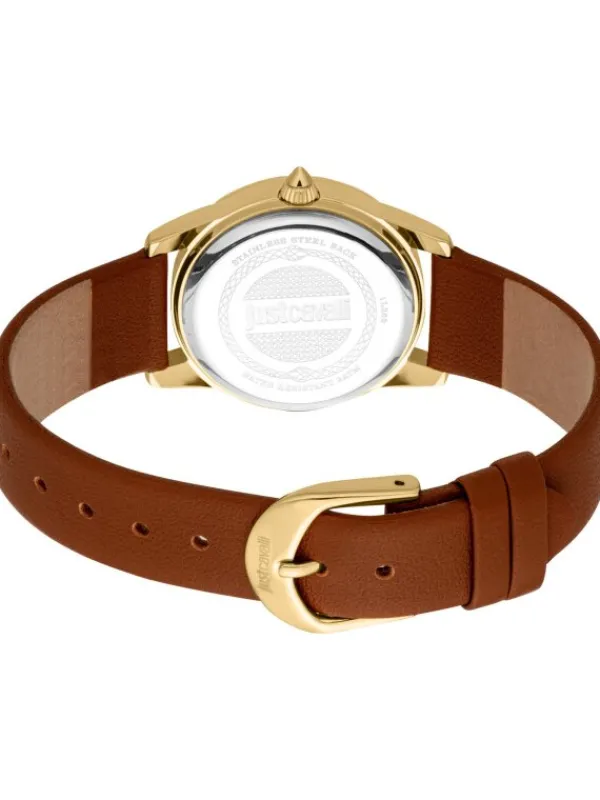 Just Cavalli Damenuhren-Eterna Set goldf. Braun JC1L359L0025