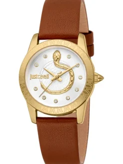 Just Cavalli Damenuhren-Eterna Set goldf. Braun JC1L359L0025