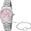 Just Cavalli Damenuhren-Eterna Set Rosa JC1L359M0045